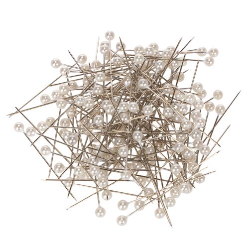 Perlkopfnadeln Weiß Ø4mm 40mm einkaufen | Floristik21.de