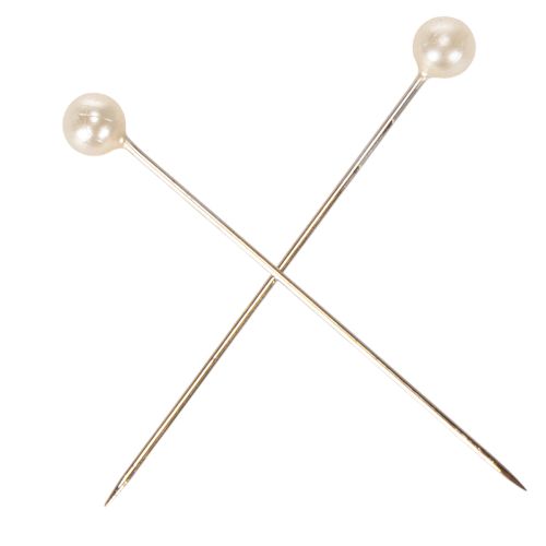Perlkopfnadeln Ø4mm 40mm Champagner | Floristik21.de