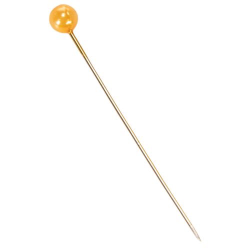 Perlkopfnadeln Metall Ø4mm L40mm Orange Floristik | Floristik21.de