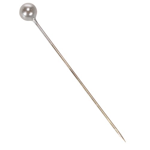 Perlkopfnadeln Silber 4 mm Ø 40 mm Länge Floristik 150 Stück | Floristik21.de