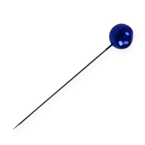 Perlkopfnadeln Blau Ø10mm 60mm