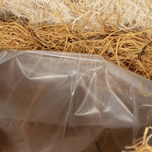 Artikel Bienenfigur aus Naturmaterialien 24cm - Nachhaltige Deko im 2er-Set