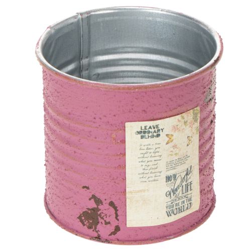 Pflanzdose Deko-Dose rund Lila