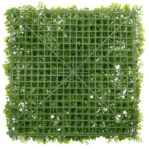 Kunststoff Buchsbaum Matte 55x55 cm grün für Wandgestaltung | Floristik21.de