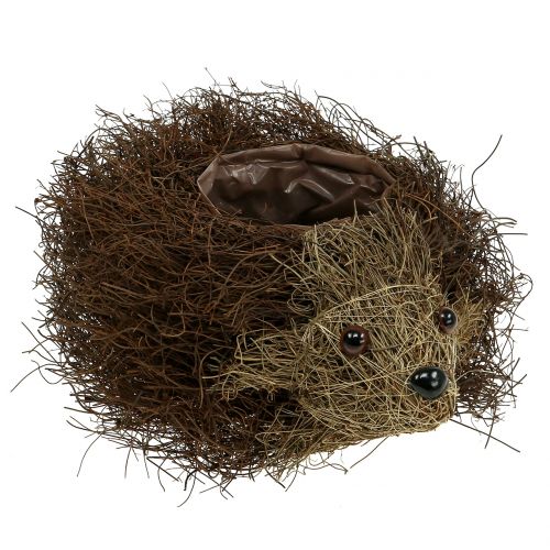 Floristik21 Pflanzgefäß Igel aus Reben 22cm x 25cm
