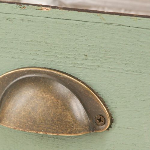 Artikel Pflanzkasten Holz Schubladen Set 2St - Shabby Deko Vintage Look