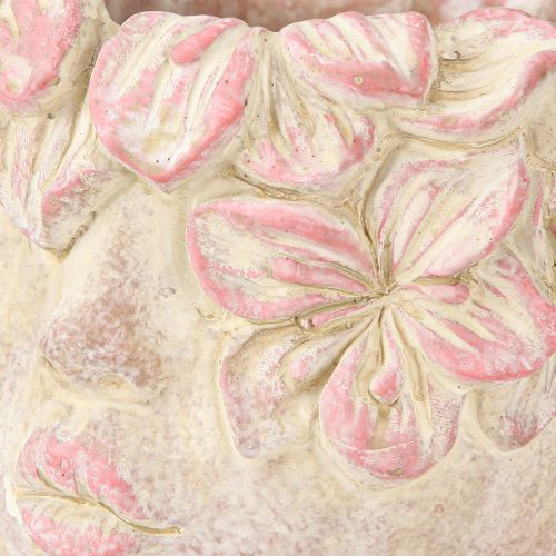 Artikel Pflanzkopf Blumentopf Aufhänger Beton-Look Rosa Vintage Garten Deko