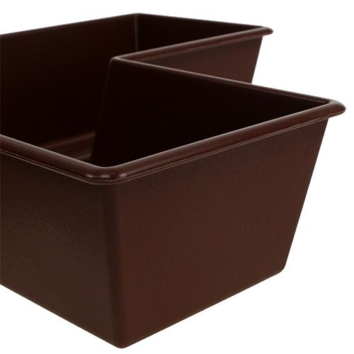 Floristik21 Pflanzkreuz Braun 38cm x 50cm, 1Pc
