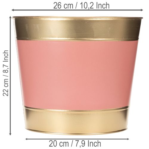 Pflanzkübel Blumentopf Metall