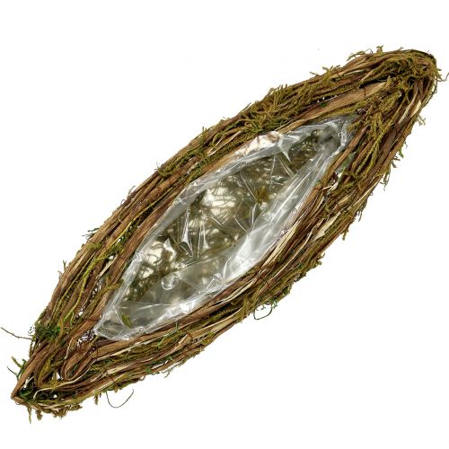 Floristik21 Pflanzschiffchen für das Grab 57cm x 19cm 1 St