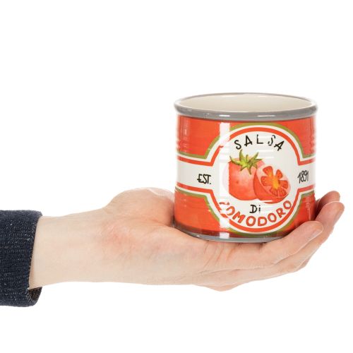 Artikel Keramik Pflanzgefäße Tomatendesign Set, 3 Größen, Dekorative Übertopfe, Rot für Küche und Wohnzimmer