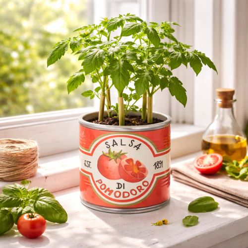 Artikel Keramik Pflanzgefäße Tomatendesign Set, 3 Größen, Dekorative Übertopfe, Rot für Küche und Wohnzimmer