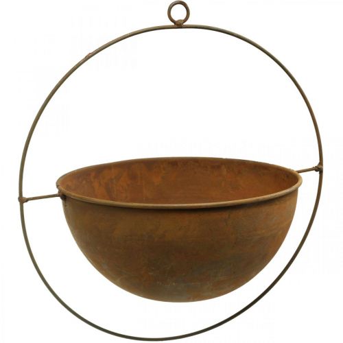 Rostige Dekoschale – 40 Cm Durchmesser, 20 Cm Hoch, Aus Edelrost-Stahl, Für Garten & Indoor, Handmade In Germany