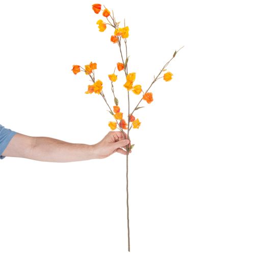 Lampionblume künstlich Physalis-Zweig 95cm Orange Innenbereich | Floristik21.de