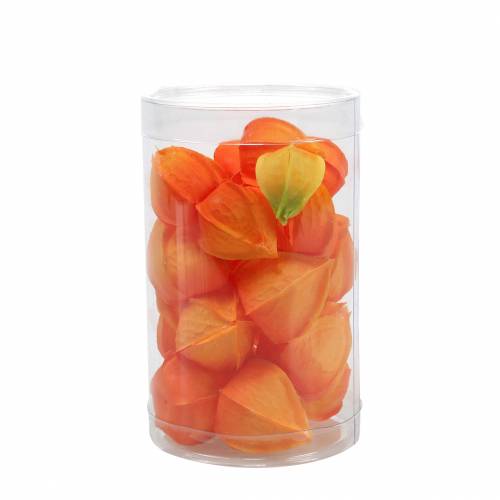 Physalis Orange Sortiert 22St Deko-Blütenkelche künstlich