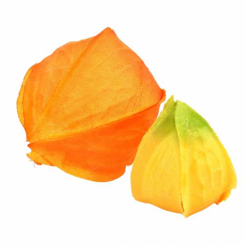 Floristik21 Physalis Orange Sortiert 22 St Deko-Blütenkelche künstlich