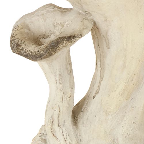 Artikel Pilz Skulptur Steinguss Grau 18×16×25cm für Garten und Deko