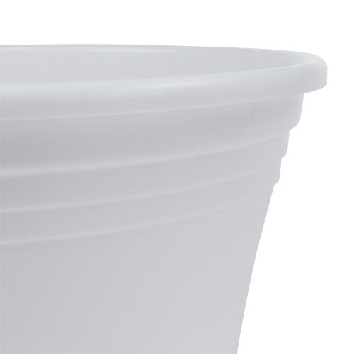 Plastiktopf „Irys“ Weiß Ø15cm H13cm, 1St