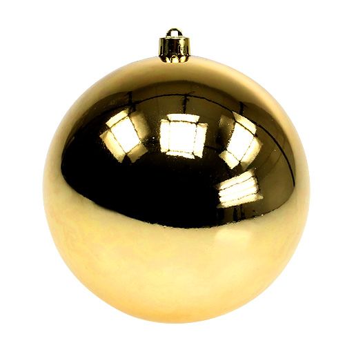 Plastikkugel Gold Ø14cm 1St