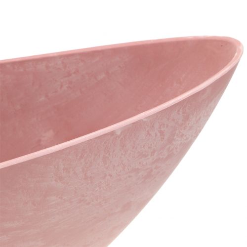 Floristik21 Deko-Schale Pflanzschale Rosa 55cm x 14,5cm H17cm