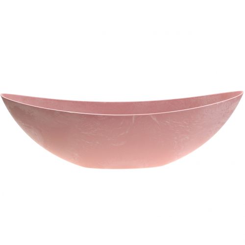 Floristik21 Deko-Schale Pflanzschale Rosa 55cm x 14,5cm H17cm