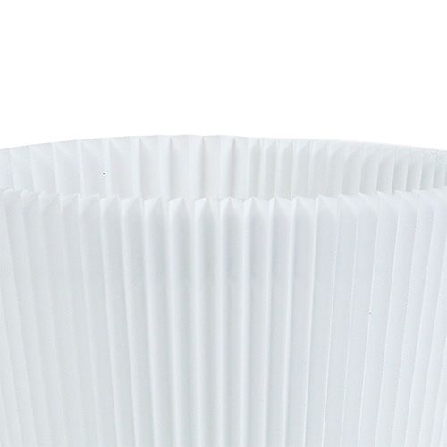 Plisseemanschetten Weiß 10,5cm 100St