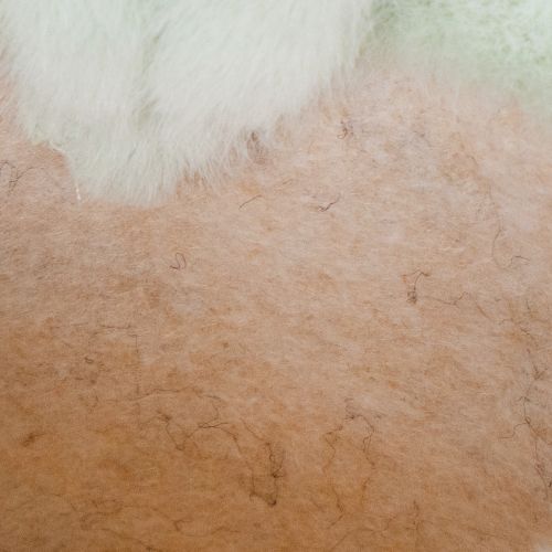 Artikel Osterkorb Set 2-teilig mit Hasenohren aus Plüsch in Rosa und Grün 18 cm