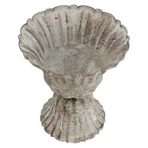 Artikel Pokal Grau Antik Optik Ø12cm H13,5cm