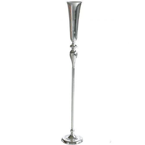 Floristik21 Pokalvase Silber Ø15cm H120cm