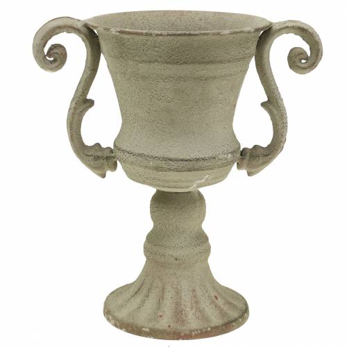 Pokal Schale Grau Ø11cm H19cm