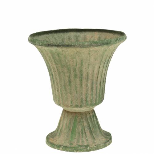 Pokal Kelch Antik Grün Ø9cm H10cm