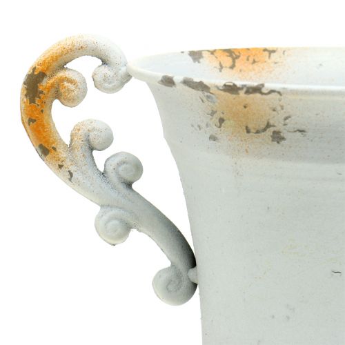 Pokal Antik Weiß Ø16,8cm H24,8cm