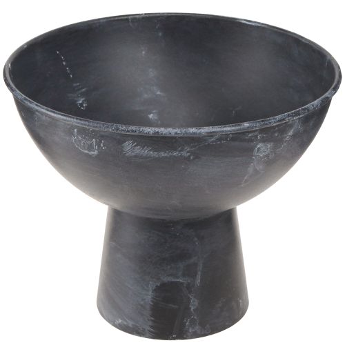 Artikel Pokalschale Metall Anthrazit Ø20,5cm Pflanzschale 2er Set Hochzeit, Modern, Dekoration