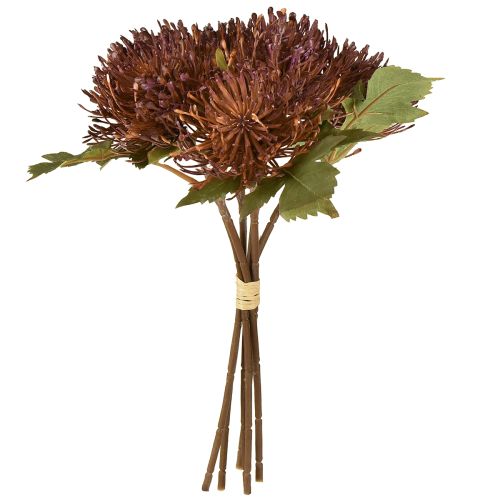 Artikel Protea künstlich Nadelkissen Leucospermum Lila 30cm 6 St – Elegante Dekoblumen für Floristen