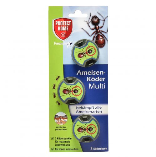 Floristik21 Protect Home FormineX Ameisen Köder Multi 3St