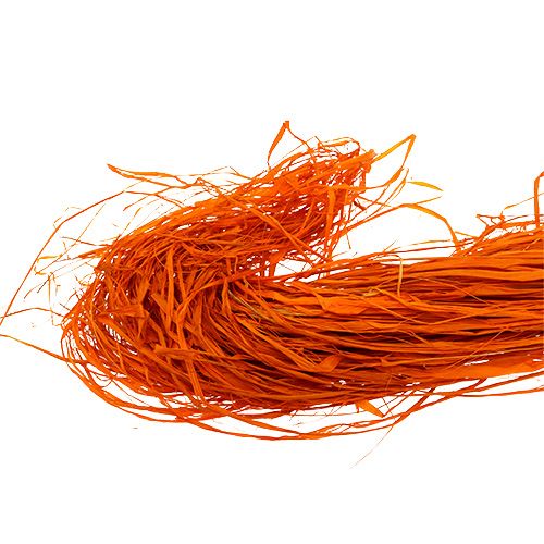 Floristik21 Raffiabast, Flairbast Orange 250gr