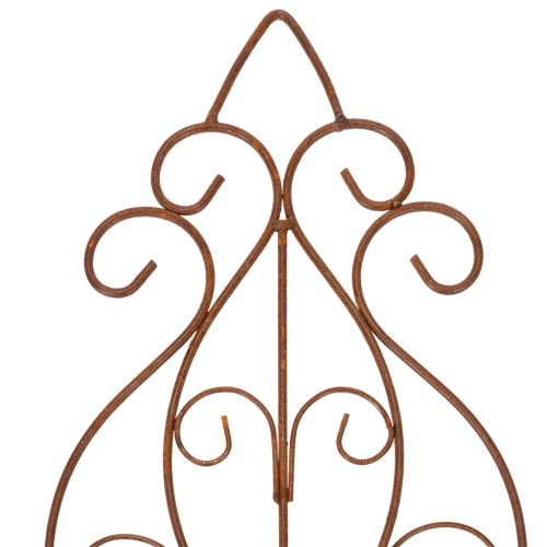 Artikel Metall Rankgitter 64cm für Rosen und Kletterpflanzen im Blumenbeet