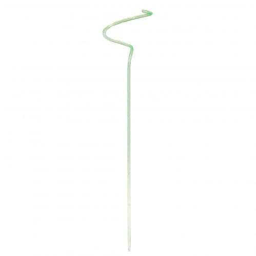 Floristik21 Rankhilfe Blumenstab Orchideenstab Grün Twister 38cm