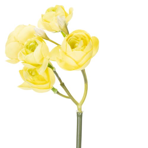 Artikel Kunstblume Ranunkelstrauß Gelb 32cm – Frühlingshafte Deko für jedes Ambiente