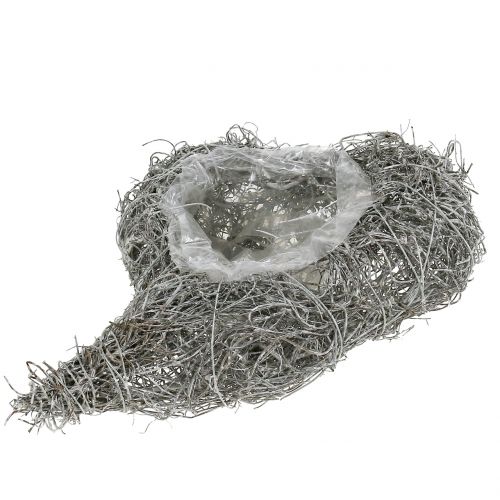 Floristik21 Rebenherz weißgewaschen 16cm x 21cm 1St