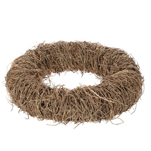 Rebenkranz 25 cm aus Naturmaterial für Bastel- und Dekorationsprojekte | Floristik21.de