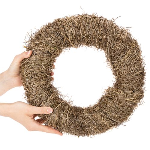 Naturmaterial Dekokranz aus Weinrebe Ø 35 cm zum Selbstgestalten | Floristik21.de