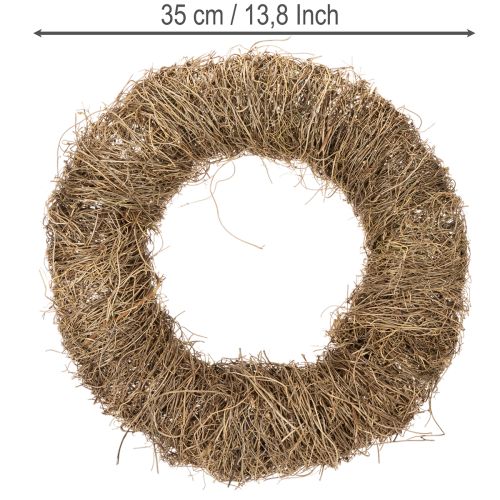 Naturmaterial Dekokranz aus Weinrebe Ø 35 cm zum Selbstgestalten | Floristik21.de