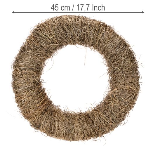 Rebenkranz rund Naturkranz aus Weinrebe 45cm | Floristik21.de