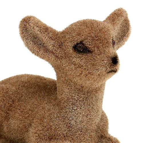 Artikel Reh sitzend beflockt 8cm 6 St