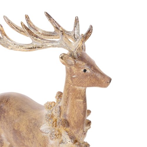 Dekofigur Hirsch Polyresin