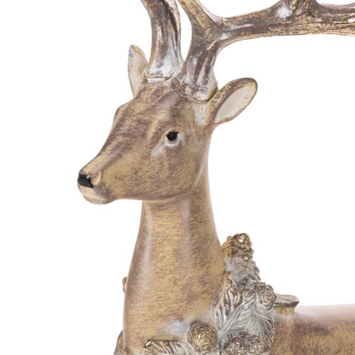 Dekofigur Hirsch Polyresin