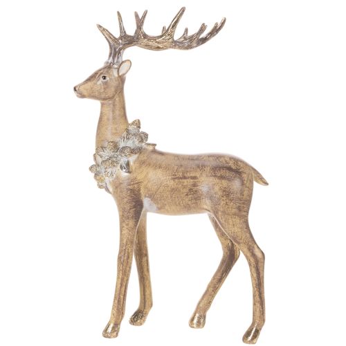 Dekofigur Hirsch Polyresin
