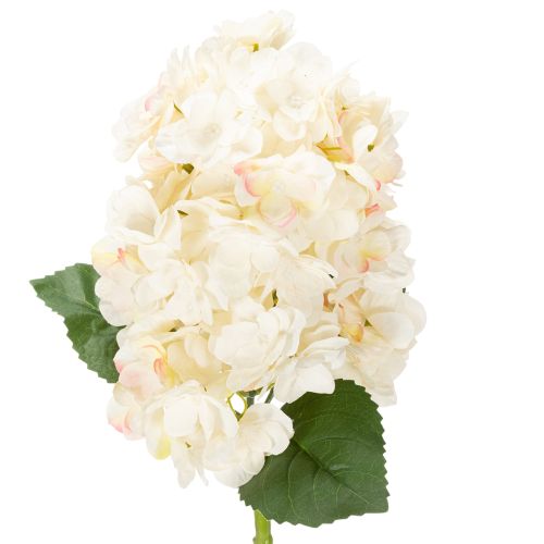 Kunstblume Hortensie Weiß 62cm - Naturgetreue Dekoration für Elegante Wohn- und Geschäftsräume