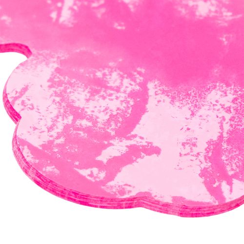 Blumenmanschette rund Polypropylen 38 cm pink für Blumensträuße | Floristik21.de